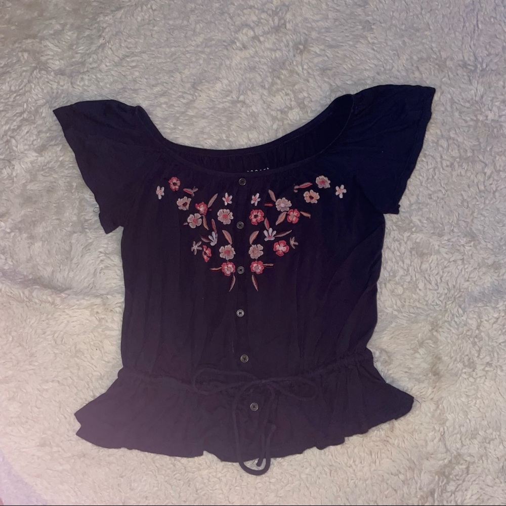 Navy Aeropostale Blouse